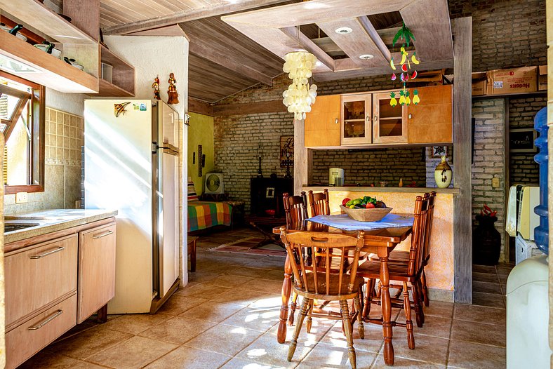 Belíssima casa - Pé na Areia, com Jacuzzi.